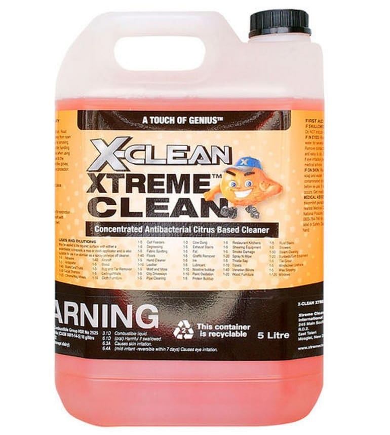 5 Litre Bottle of XClean Xtreme Clean