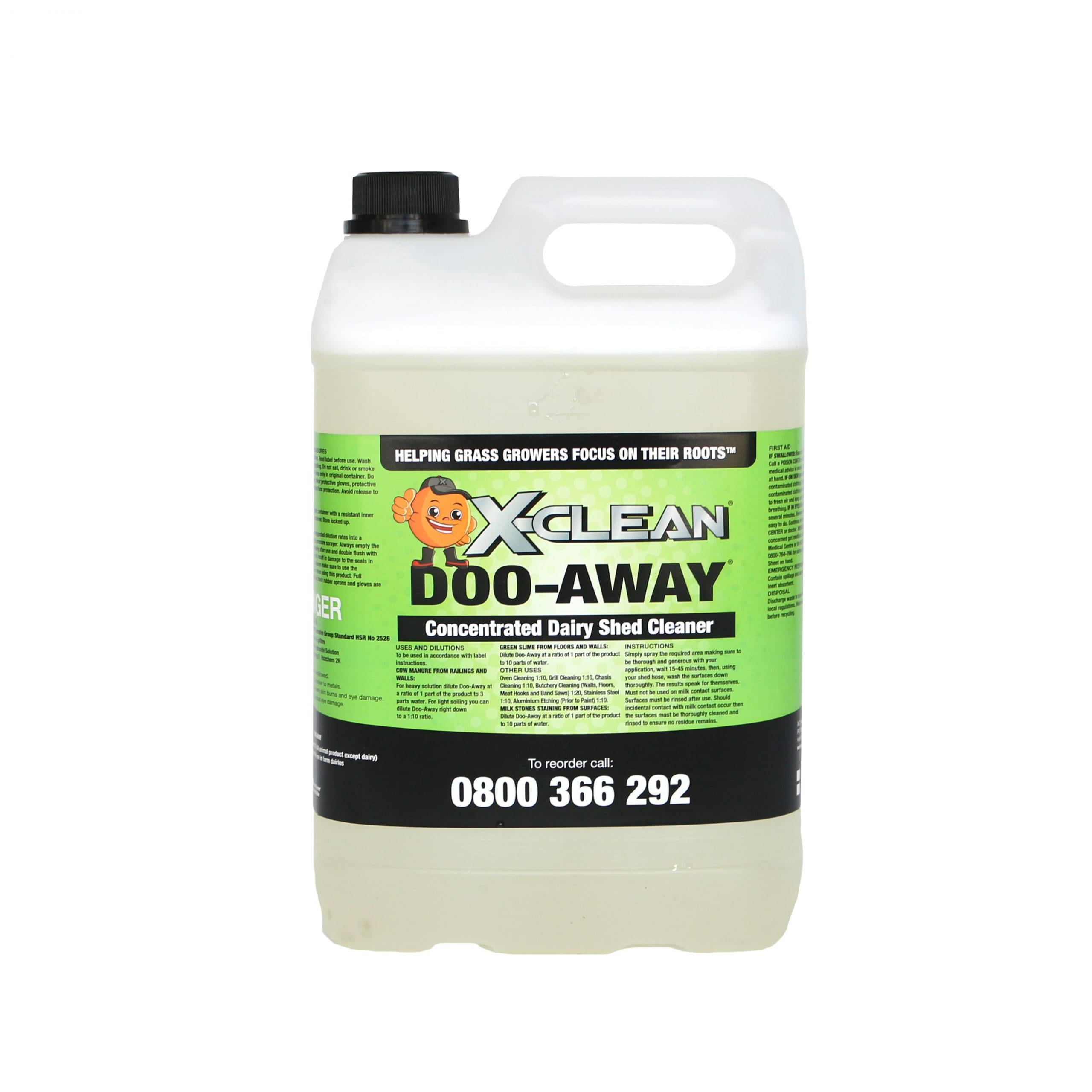 X-Clean Doo Away 5 Litre size