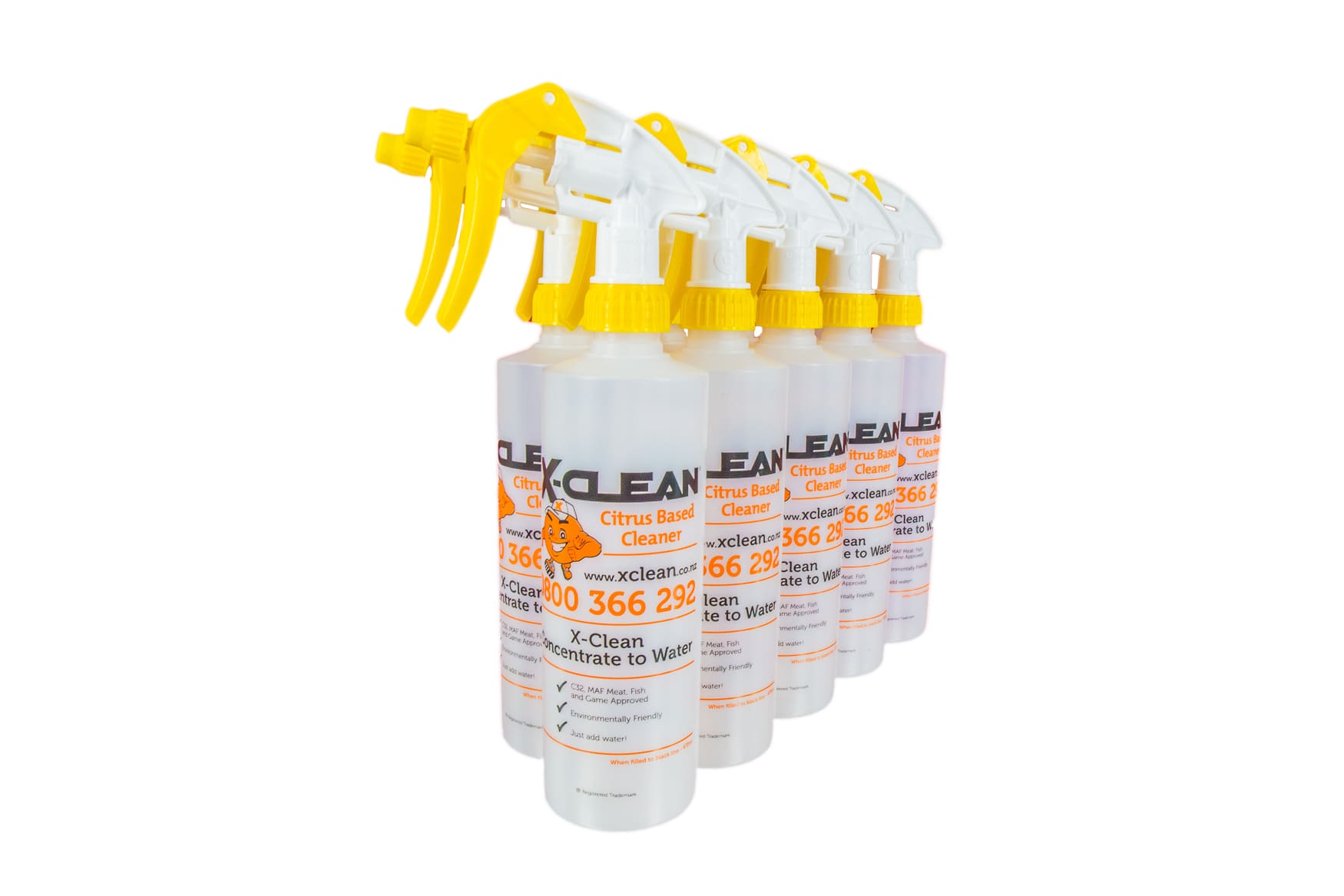 XClean 10 x Trigger Sprayers