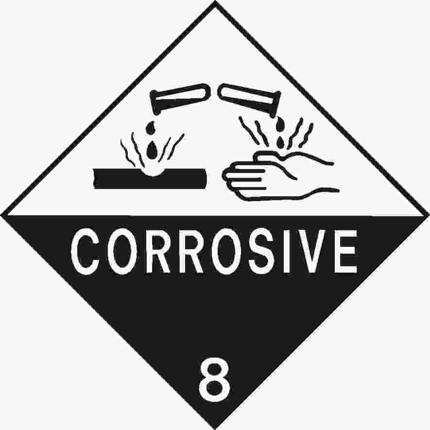Corrosive 8 Symbol