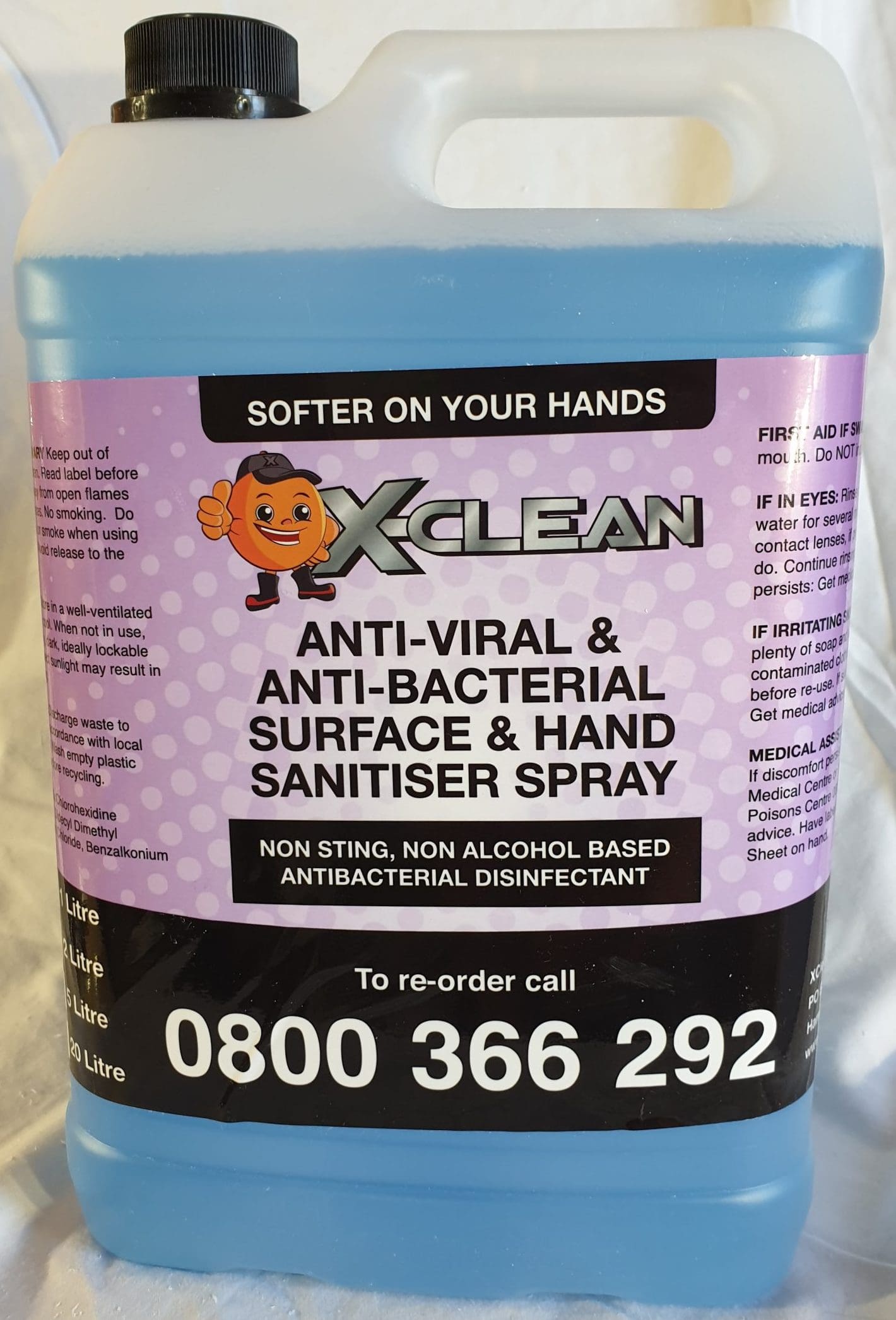 5L XClean Hand Sanitiser