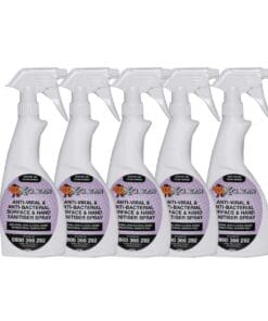White Trigger Sprayer 500ml x 5 (Empty)